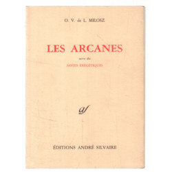 Les arcanes (suivi des notes exégétiques)
