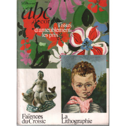 ABC décor n° 81-82 / tissus d'ameublement -faïences du Croisic -la...
