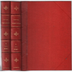 Revue scientifique année 1897 complète ( en 2 tomes )