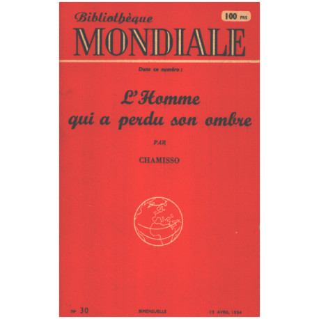 L'homme qui a perdu son ombre