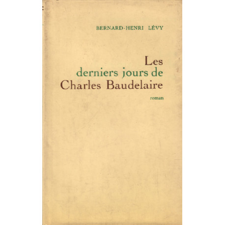 Les derniers jours de charles baudelaire