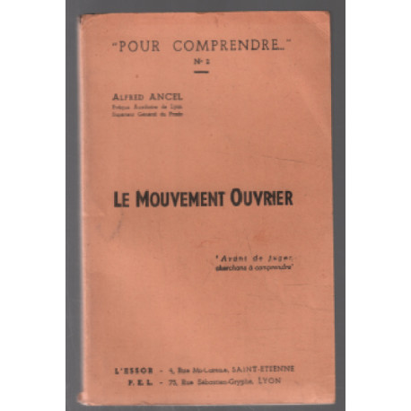 Le mouvement ouvrier