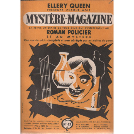 Ellery queen mystere magazine n ° 47