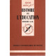 Histoire de l'education