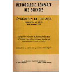 Methodologie comparées des sciences / evolution et histoire /...