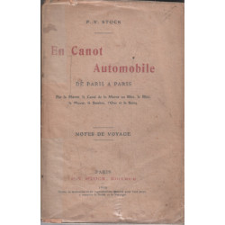 En canot automobile de paris à paris par la marne le canal de la...