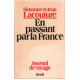 En passant par la France : Journal de voyage