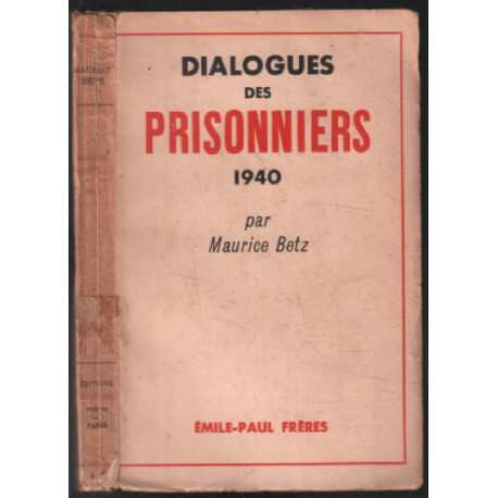 Dialogues des prisonniers