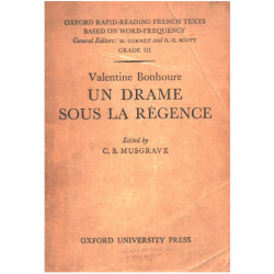 Un drame sous la régence