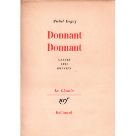 Donnant donnant : cartes airs brevets