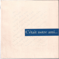 Seligmann Jean-paul :C'était notre ami