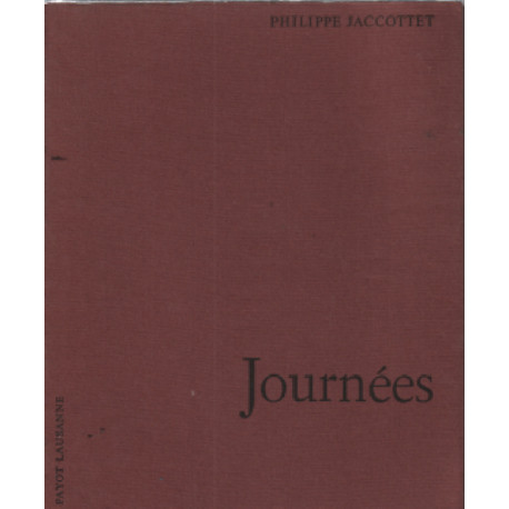 La semaison ** : journées carnets 1968-1975