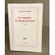 Les enquetes de Monsieur Proust