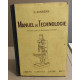 Manuel de technologie / deuxieme partie du baccalauréat technique