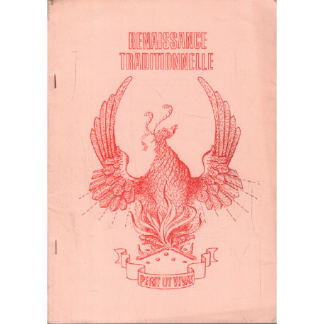 Renaissance traditionnelle n° 28