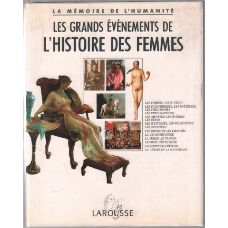 Les grands événements de l'histoire des femmes