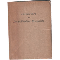 En mémoire de louis-frédéric rouquette