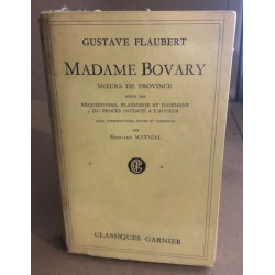 Madame bovary suivie des réquisitoire plaidoirie et jugement du...