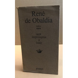 Sept impromtus à loisir