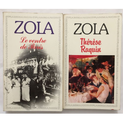Le ventre de Paris / thérèse Raquin (lot de 2 livres)
