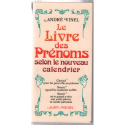 Le livre des prénoms selon le nouveau calendrier