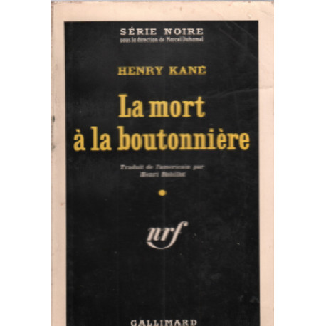 La mort a la boutonniere