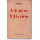 Intimités littéraires