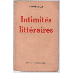 Intimités littéraires