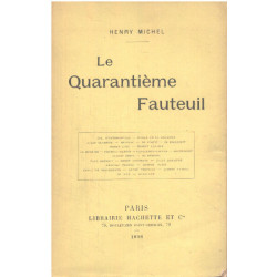 Le quarantième fauteuil