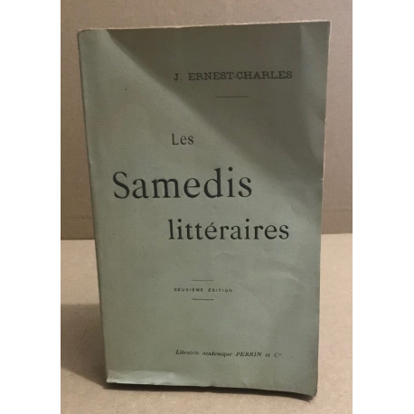Les samedis littéraires / 1° serie