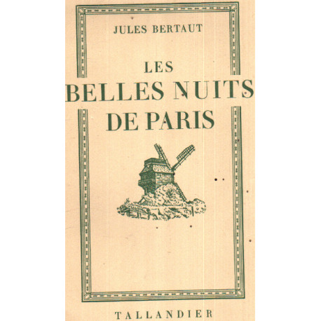 Les belles nuits de paris