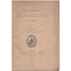 Les concerts classiques en france