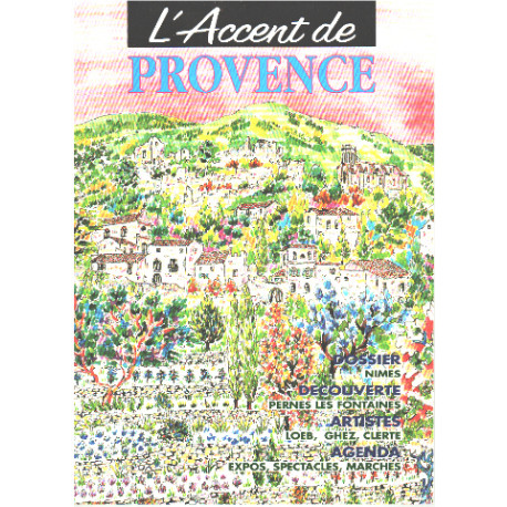 L'accent de provence n° 21 / nimes - pernes les fontaines