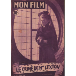 Le crime de Mme lexton / revue mon film n° 89 joan fontaine