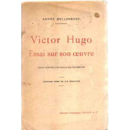 Victor hugo essai sur son oeuvre
