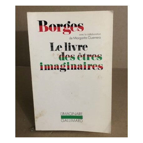 Le livre des êtres imaginaires