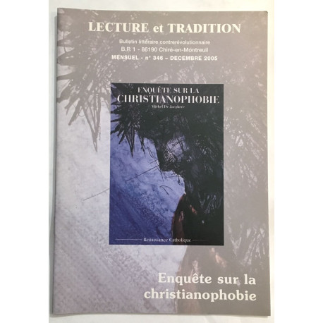 Enquête sur la christianophobie