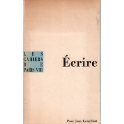 Écrire: Pour Jean Levaillant