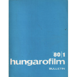 HUNGAROFILM Bulletin 1980 (5 numeros 1-2-3-4-5) (Texte en françcais)
