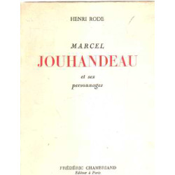 Marcel jouhandeau et ses personnages