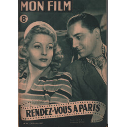 Rendez vous à paris / revue mon film n° 66 annie ducaux claude dauphin