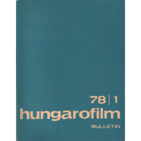 HUNGAROFILM Bulletin 1978 (4 numeros 1-2-3-4-) (Texte en françcais)