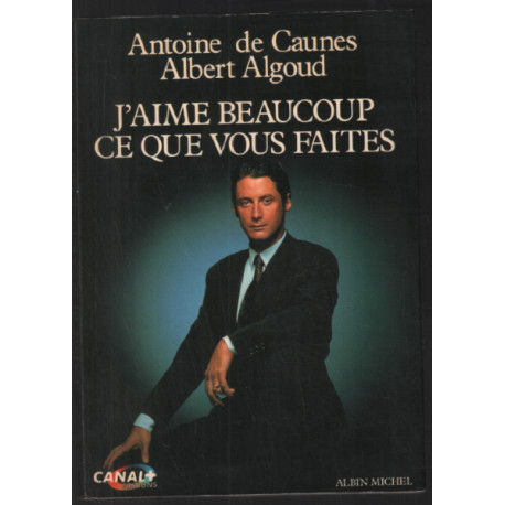 J'aime beaucoup ce que vous faites