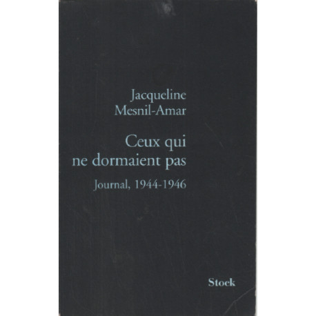 Ceux qui ne dormaient pas