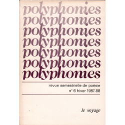 Revue trimestrielle de poesie polyphonies n° 6 / le voyage