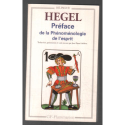 Préface de la "Phénoménologie de l'esprit"