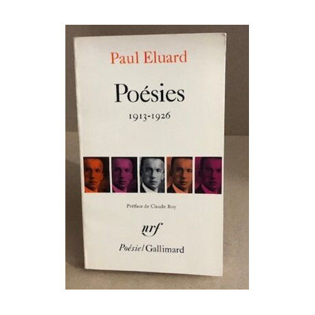 Poésies 1913-1926