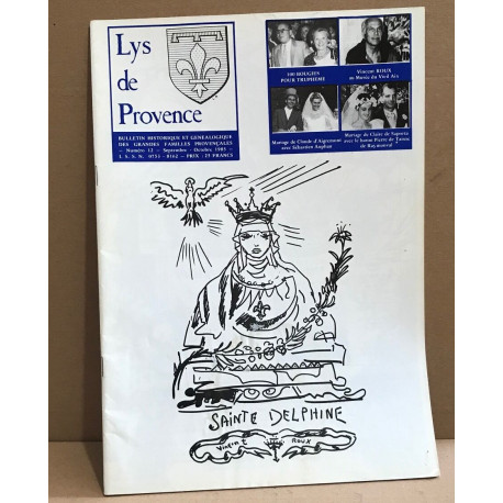 Lys de provence n° 12 / sainte delphine