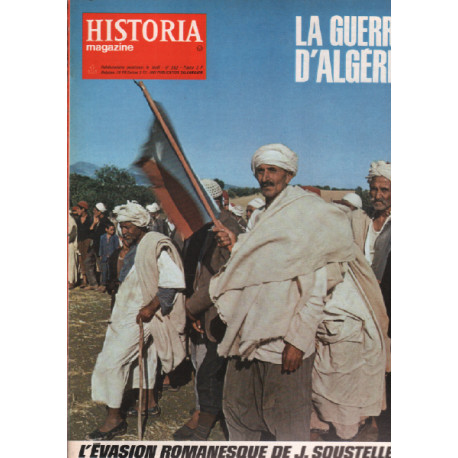 La guerre d'algérie / historia magazine n° 53 l'évasion romansque...