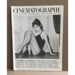 Cinématographe n° 20 / le corps à l'écran : portrait de bardot